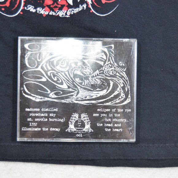 Deadbird S shirt and CD "the head and the heart" sludge doom from Arkansas - Picture 10 of 14